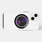 Coque Pour iPhone 14 Caméra (Verso Horizontal)