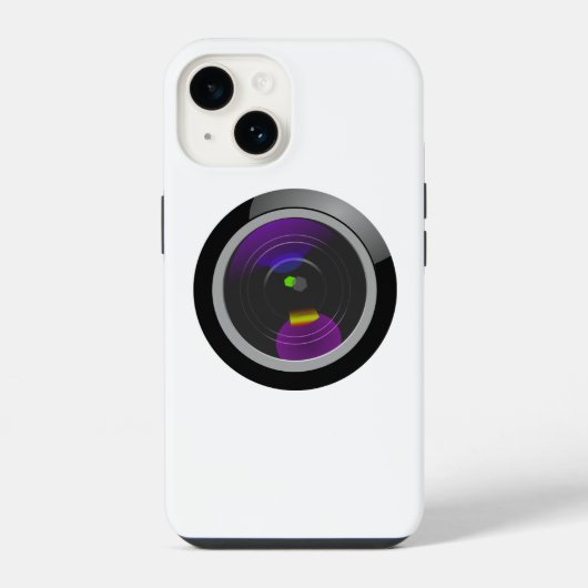 Coque Pour iPhone 14 Caméra (Verso)