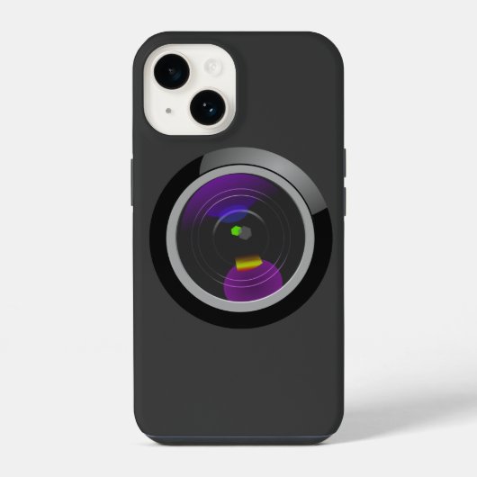 Coque Pour iPhone 14 Caméra (Verso)