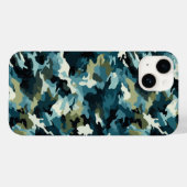 Coque Pour iPhone 14 Camo Imprimer iPhone 14 Coque (Verso (horizontal))