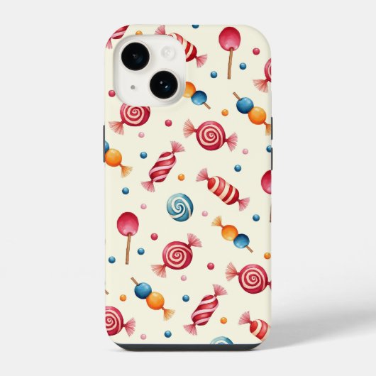 Coque Pour iPhone 14 Candy Wonderland (Verso)