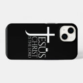 Coque Pour iPhone 14 Capa para Celular | IPhone - Jesus Christ (Verso Horizontal)