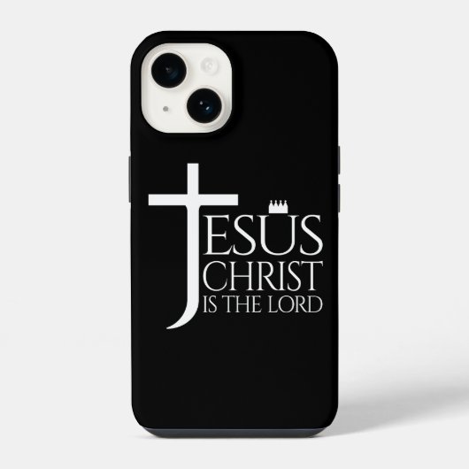 Coque Pour iPhone 14 Capa para Celular | IPhone - Jesus Christ (Verso)