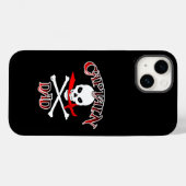 Coque Pour iPhone 14 Capitaine Papa Coque-Mate iPhone 13 Coque (Verso (horizontal))
