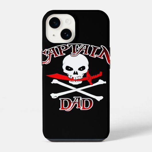Coque Pour iPhone 14 Capitaine Papa iPhone 6 Coque (Verso)