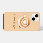Coque Pour iPhone 14 Cappuccino (Verso Horizontal)