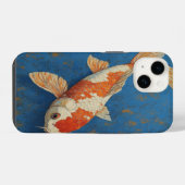 Coque Pour iPhone 14 🐟 Carpe Céleste (Verso Horizontal)