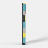 Coque Pour iPhone 14 Carré coloré (Côté droit)