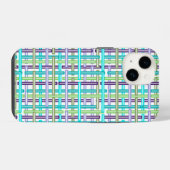 Coque Pour iPhone 14 Carreaux Cool (Verso Horizontal)