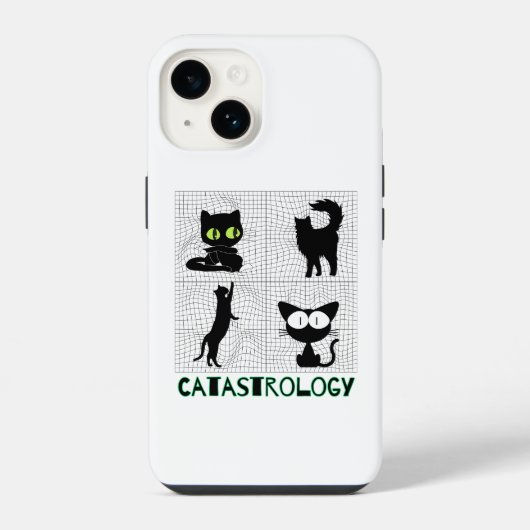 Coque Pour iPhone 14 Catastrologie.w (Verso)