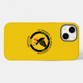 Coque Pour iPhone 14 Cav Association iPhone 14 Coque - Or (Verso (horizontal))