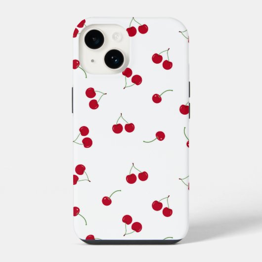 Coque Pour iPhone 14 Cerises Cerises (Verso)