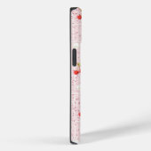 Coque Pour iPhone 14 Cerises et perles brillantes - coque iphone (Verso / Droite)