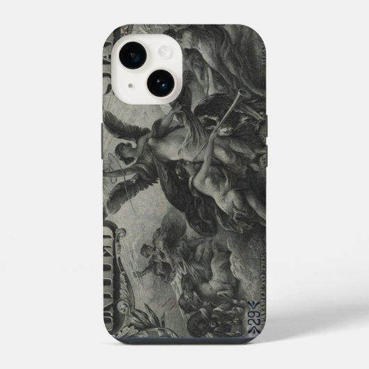 Coque Pour iPhone 14 Certificat d'argent de 5 $ obsolète (Verso)