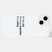 Coque Pour iPhone 14 C'est un coque iphone d'appel (Verso (horizontal))