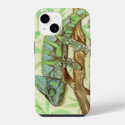 Coque Pour iPhone 14 Chameleon (Verso)