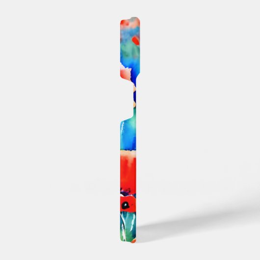 Coque Pour iPhone 14 Champ Poppy I-Phone 14 Coque (Côté droit)