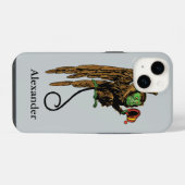 Coque Pour iPhone 14 Chapeau de singe volant maléfique de l'assistant v (Verso Horizontal)