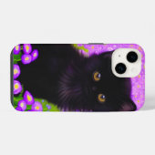 Coque Pour iPhone 14 Chat de Gustav Klimt (Verso Horizontal)
