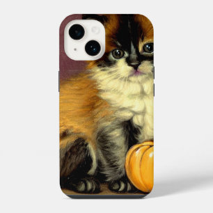 Coque Pour iPhone 14 Chat de Halloween Ragdoll Vintage