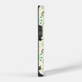 Coque Pour iPhone 14 Chats atomiques de milieu de siècle avec des explo (Côté droit)