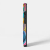 Coque Pour iPhone 14 Chats colorés mignons (Côté gauche)