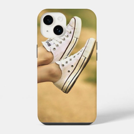 Coque Pour iPhone 14 Chaussures Décontractées (Verso)