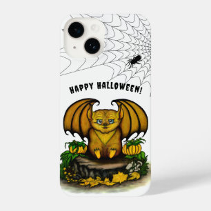 Coque Pour iPhone 14 Chauve-souris mignonne d'Halloween