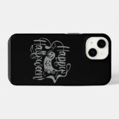 Coque Pour iPhone 14 Chauves-souris joyeux Halloween citrouille lumineu (Verso Horizontal)