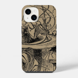 Coque Pour iPhone 14 Chenille narguilé vintage d'Alice au pays des merv