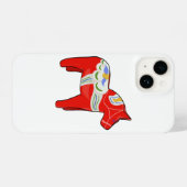 Coque Pour iPhone 14 Cheval dalécarlien (Verso Horizontal)