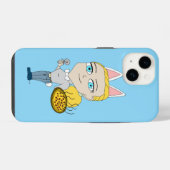 Coque Pour iPhone 14 chibi (Verso Horizontal)