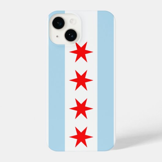 Coque Pour iPhone 14 Chicago (Verso)