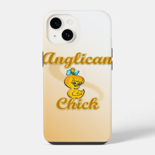 Coque Pour iPhone 14 Chick anglican (Verso)