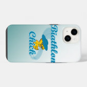 Coque Pour iPhone 14 Chick de biathlon #3 (Verso Horizontal)