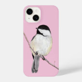Coque Pour iPhone 14 Chickadee (Verso)