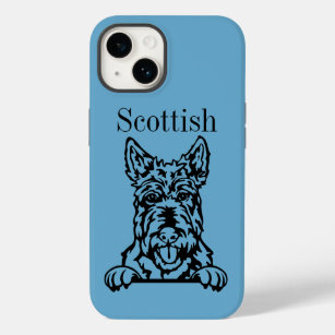 Coque Pour iPhone 14 Chien écossais de Terrier