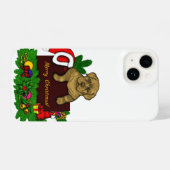 Coque Pour iPhone 14 Chiffre XMas (Verso Horizontal)
