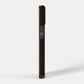 Coque Pour iPhone 14 Chocolat foncé, Brown solide, Brown foncé (Côté droit)