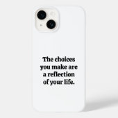 Coque Pour iPhone 14 Choix que vous faites coque iphone (Verso)