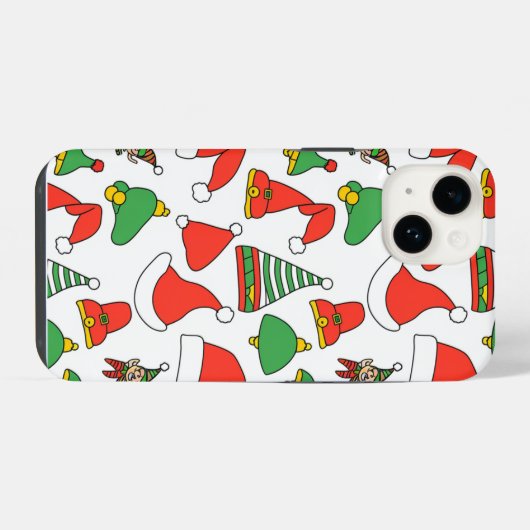 Coque Pour iPhone 14 Christmas Phone Design (Verso Horizontal)