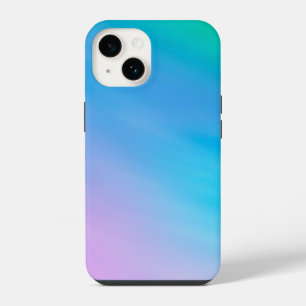 Coque Pour iPhone 14 Ciel de couleur arc-en-ciel doux