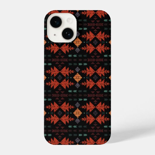 Coque Pour iPhone 14 Ciels foncés Style Sud-Ouest Belle (Verso)