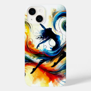 Coque Pour iPhone 14 Circle Dance fille iPhone 14 Coque