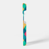 Coque Pour iPhone 14 Circus Multicolor Rhombus (Côté gauche)