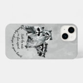 Coque Pour iPhone 14 Citation Famille Animale Fun Cute Raccoon (Verso Horizontal)