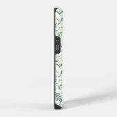 Coque Pour iPhone 14 Citrons funky et feuilles Chic (Côté droit)