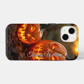 Coque Pour iPhone 14 Citrouille Halloween classique (Verso Horizontal)
