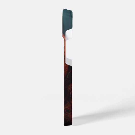 Coque Pour iPhone 14 Citrouille mal (Côté gauche)