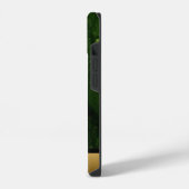 Coque Pour iPhone 14 Classy Green Marble Motif iPhone / Android (Côté gauche)